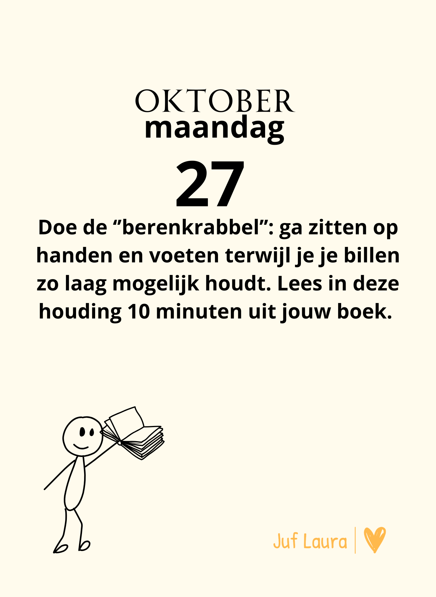 Actieve Beweeg-Lees Scheurkalender - Met nog meer effectieve leestijd! - Afbeelding 2