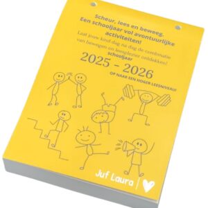 Actieve Beweeg-Lees Scheurkalender - Met nog meer effectieve leestijd!