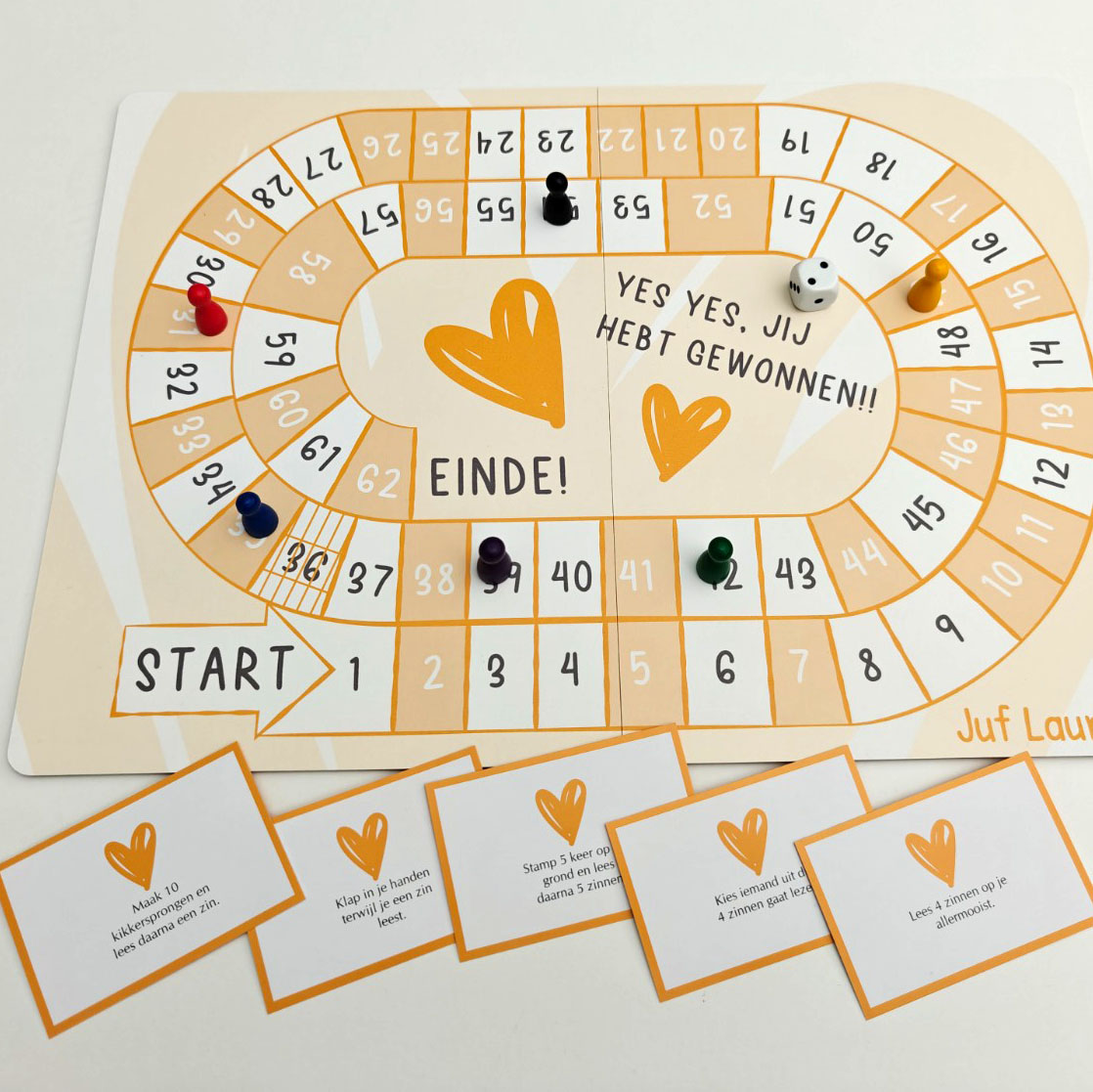 Leesspel: Samen lezen, samen bewegen