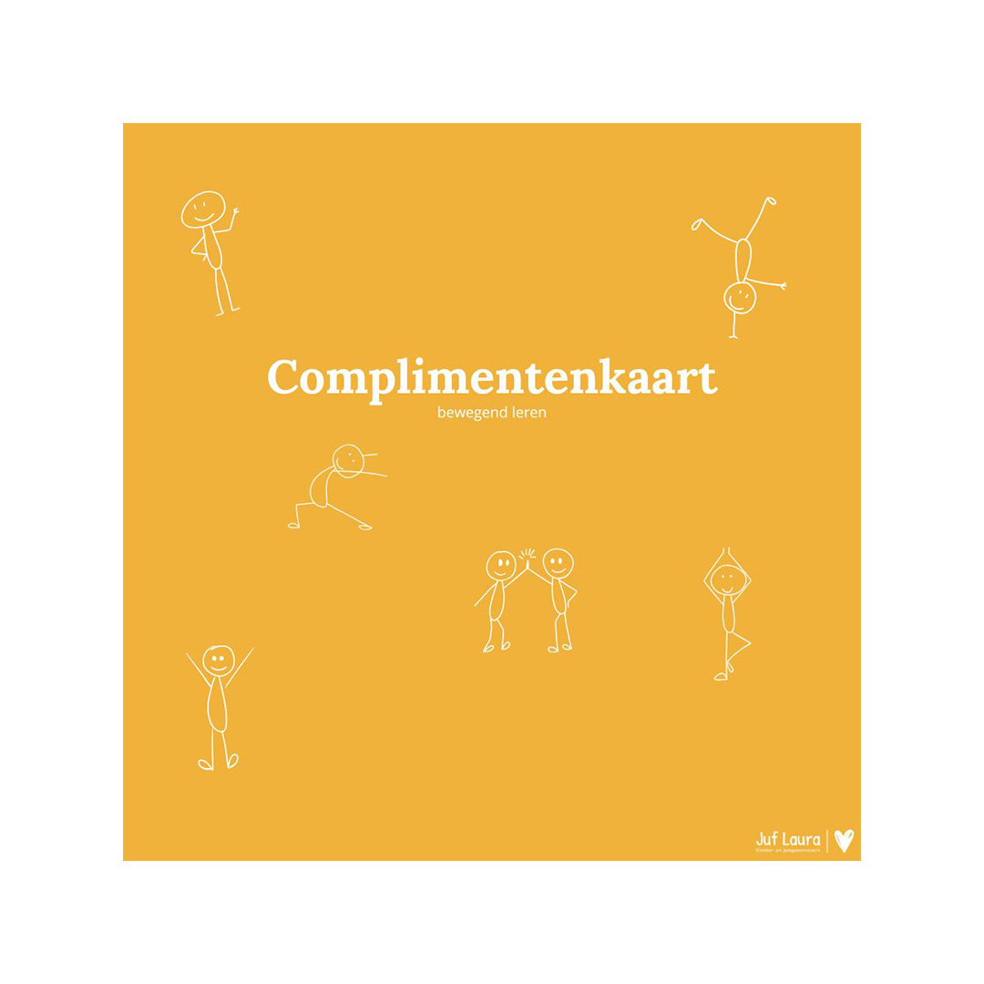 Complimentenkaarten 50 stuks - bewegend leren - download - Afbeelding 5