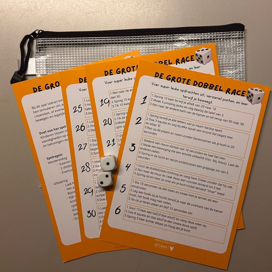 De grote dobbel race