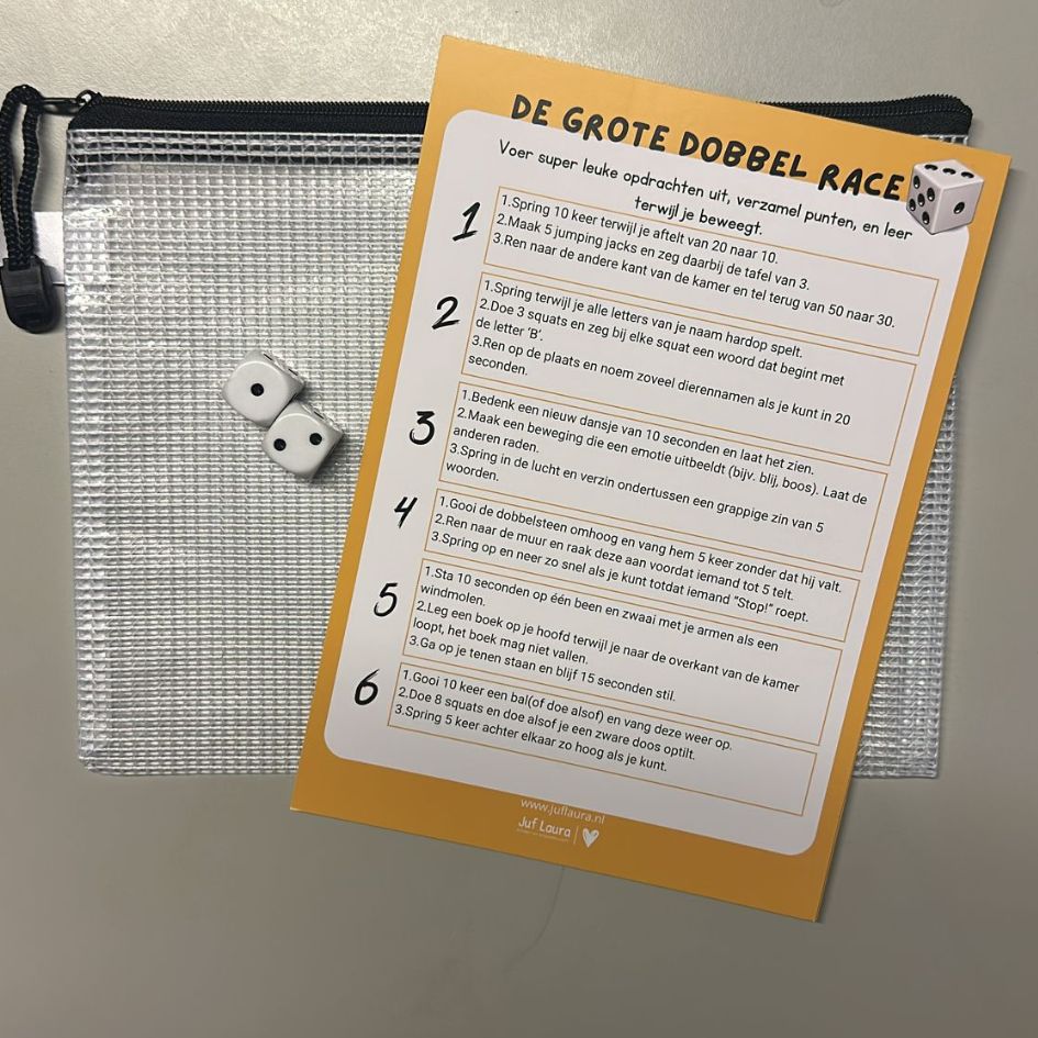 De grote dobbel race - Afbeelding 4