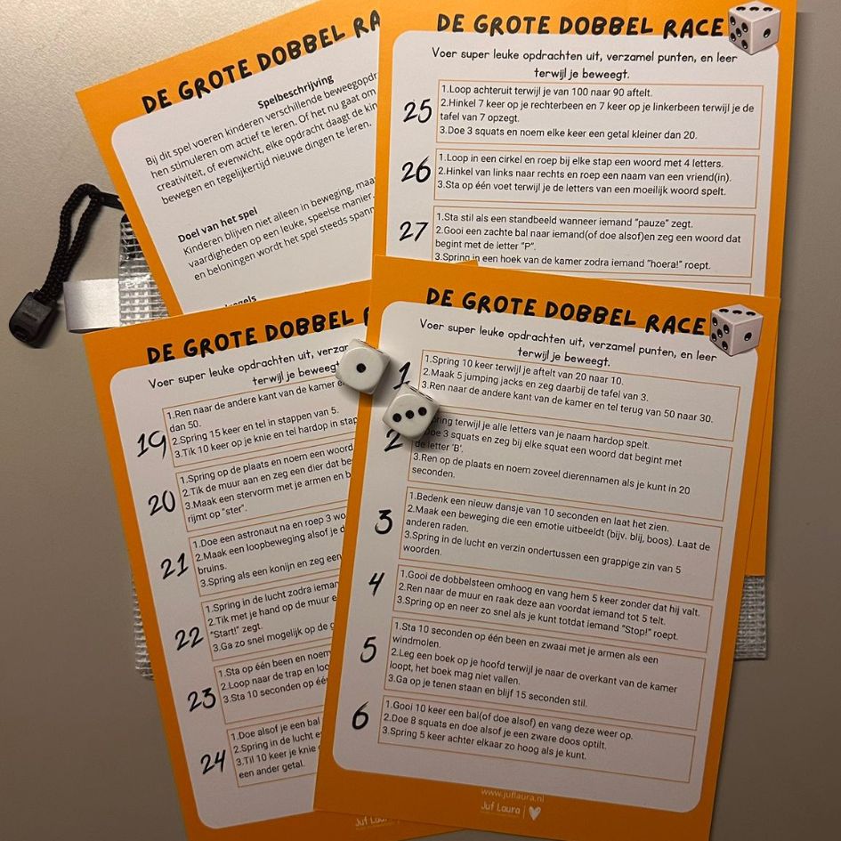 De grote dobbel race - Afbeelding 3