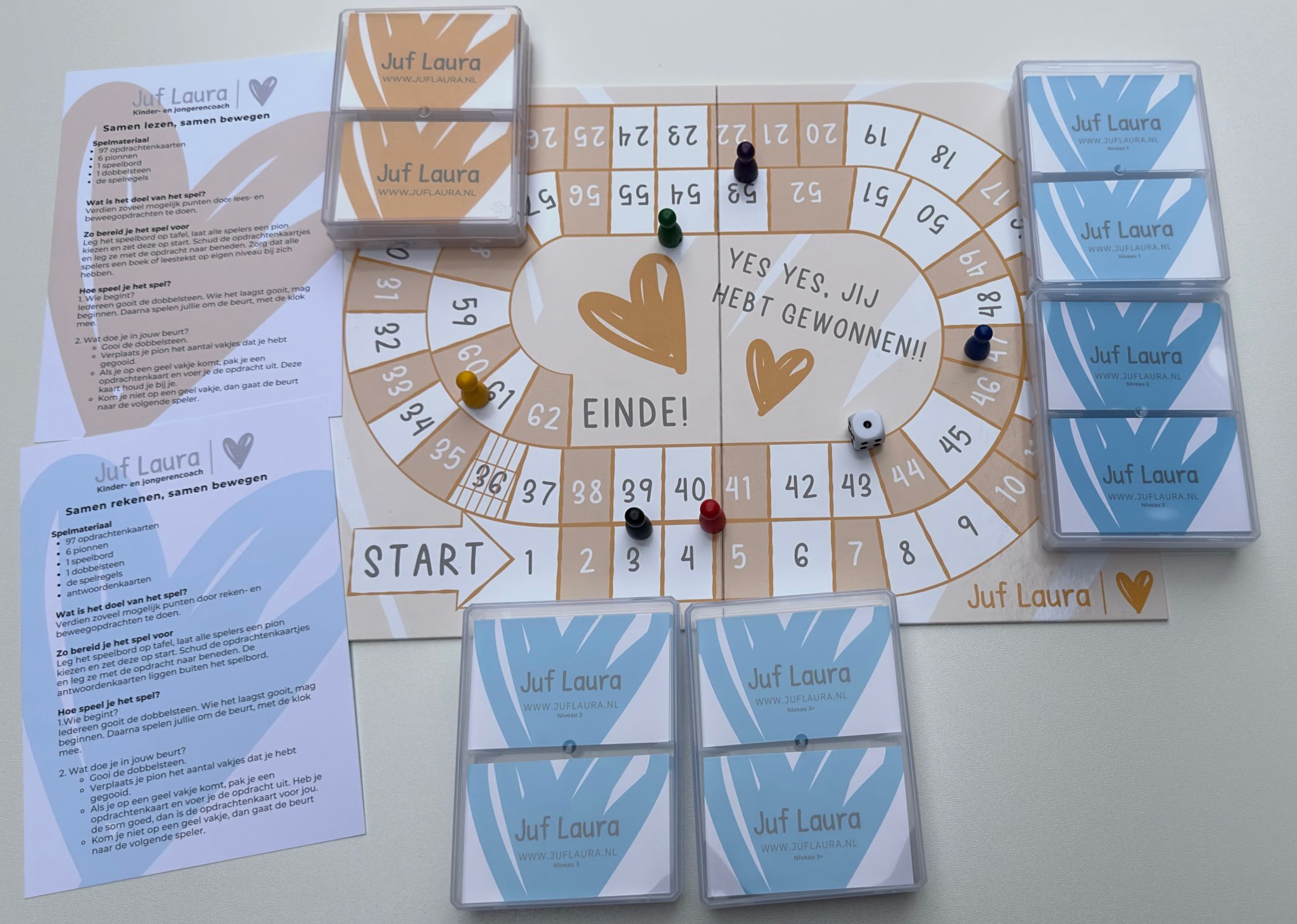 Spellenpakket - Lezen en Rekenen in 1 pakket compleet